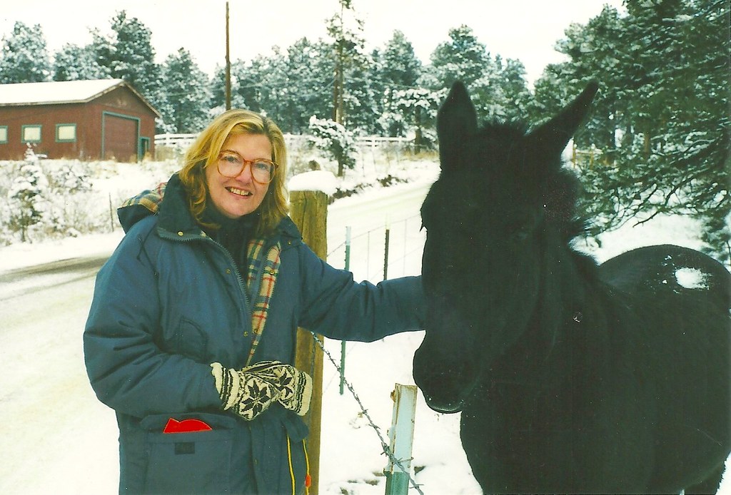 Leslie Armstrong at Mount Falcon, CO; January 1999 Flickr