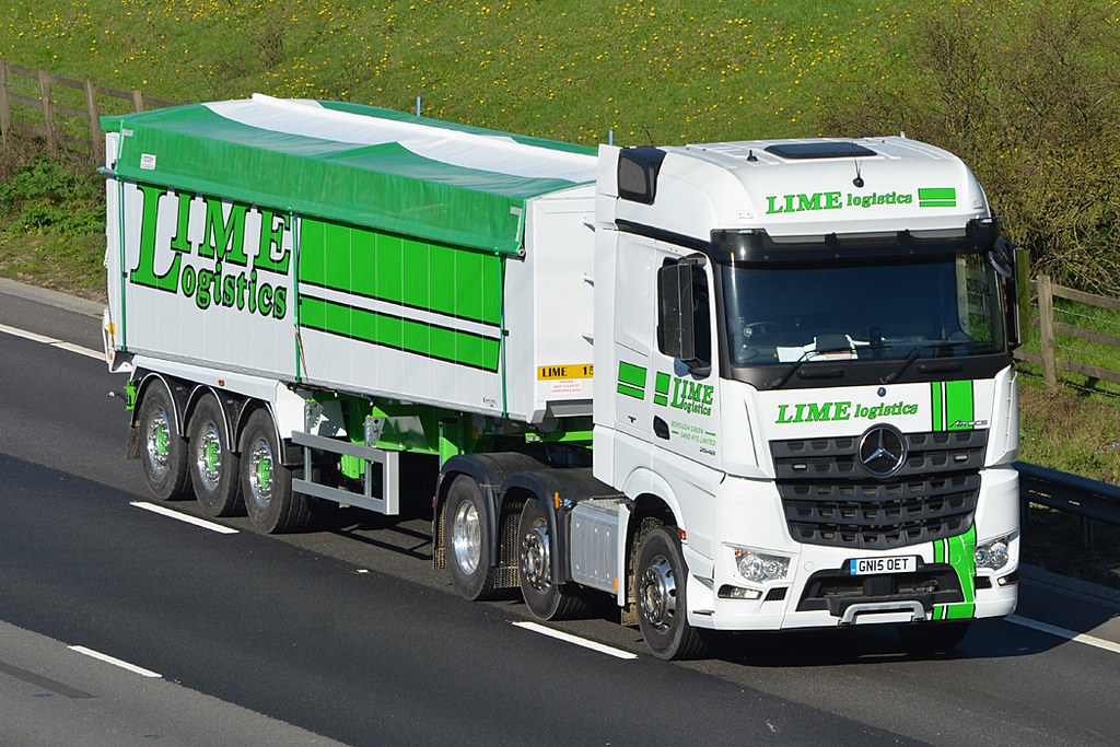 Lime Logistics GN15OET M25 Godstone 14/04/2015 Flickr