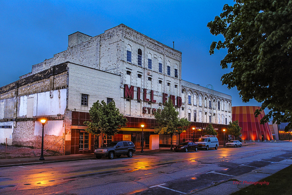 historic Mill End store, now demo'd and replaced Mill End … Flickr