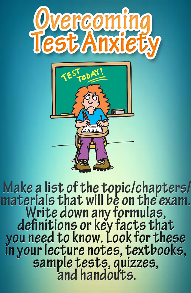 Test Anxiety Test Anxiety Make a li… Flickr