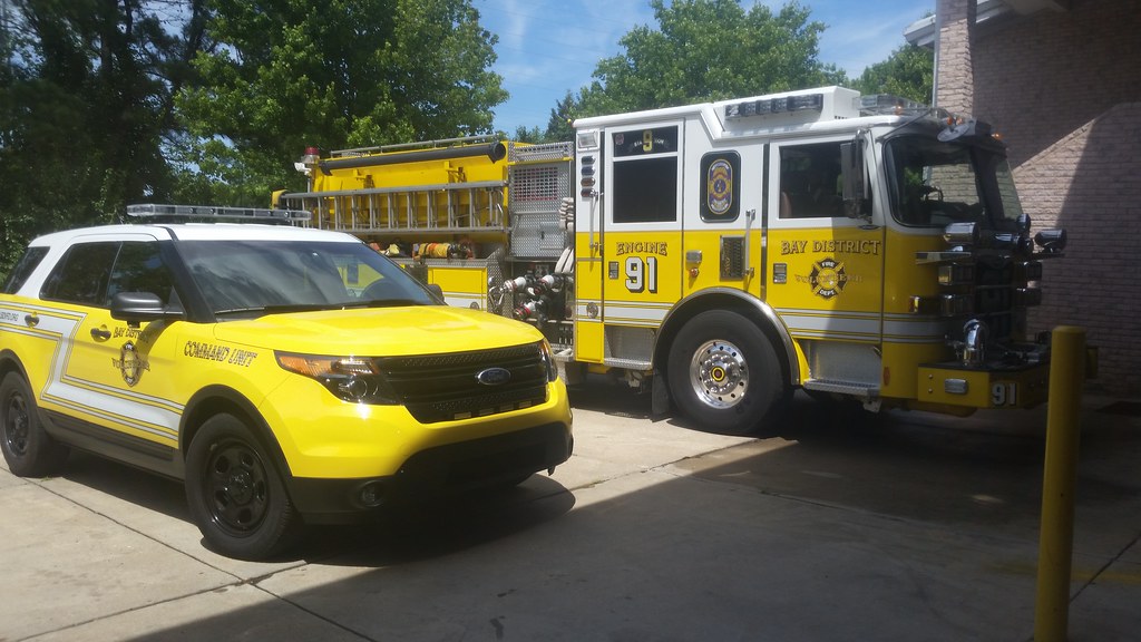 Bay District Volunteer Fire Department Engine 91 2010 Pier… Flickr