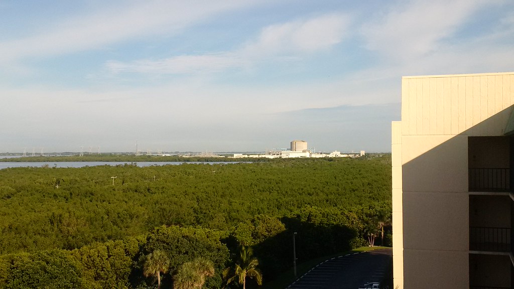 St Lucie nuclear power plant From the condo on Hutchinson … Flickr