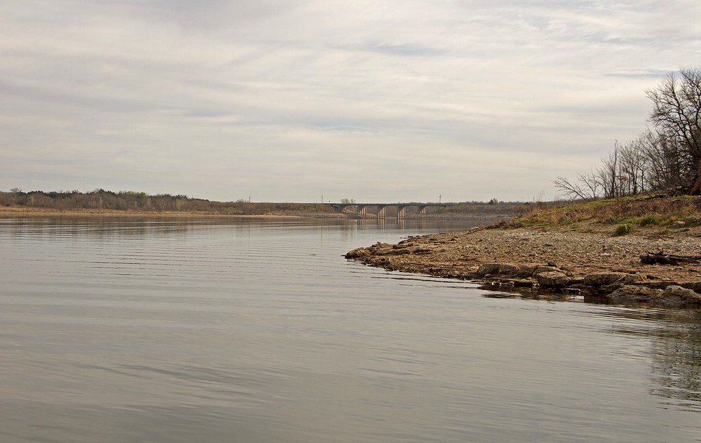 Farnum Creek Milford Lake, KS. You can see the cabins and … Flickr