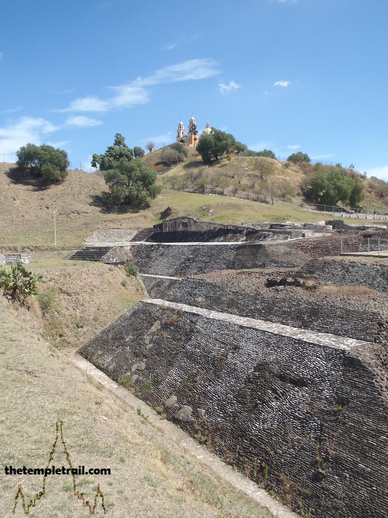 Cholula The massive pyramid of Cholula in Mexico was used … Flickr