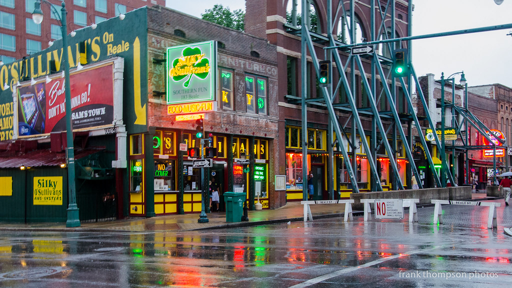 Beale Street Memphis The place for bbq ribs and blues Flickr