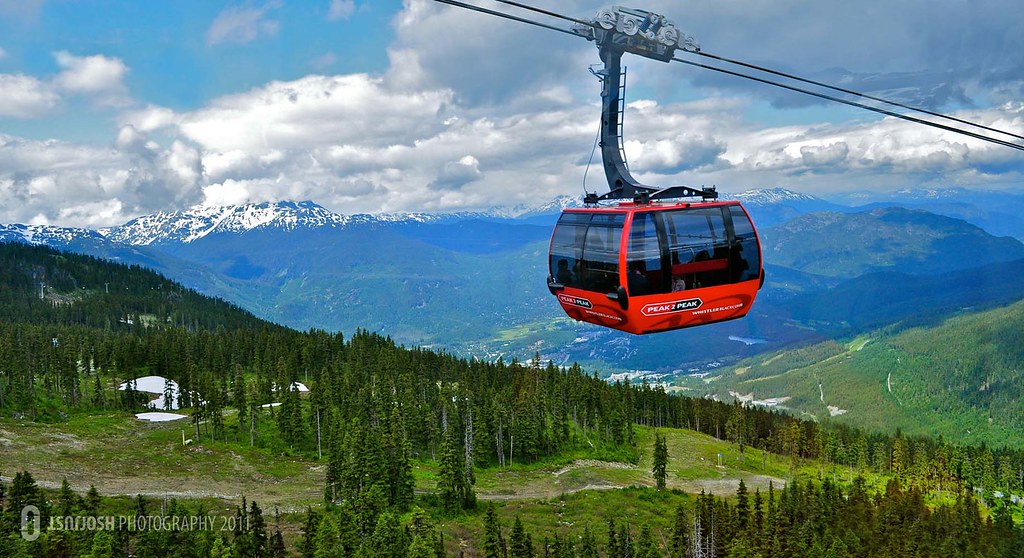Peak To Peak Gondola The famous peak to peak Gondola in Wh… Josh