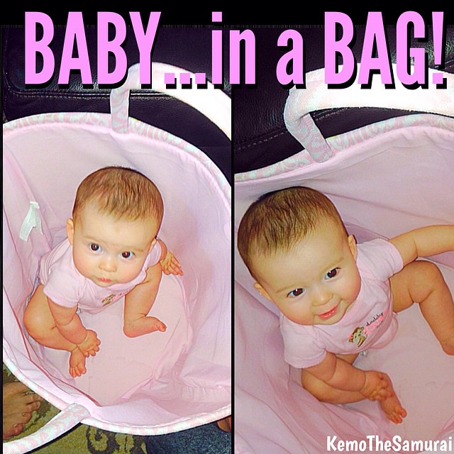 BABY...in a BAG! Sometimes the best toys are born from the… Flickr