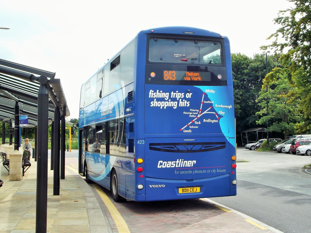 423 BD11CEJ Rear View Tadcaster Bus Station Flickr