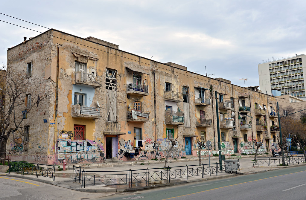 Refugee apartments Built in 19331935 in Athens to host th… Flickr