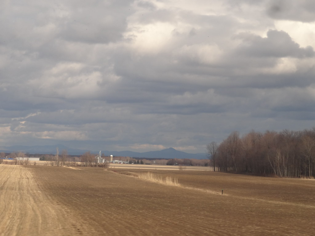 Canada. South of Montreal near the US border. Canadian far… Flickr