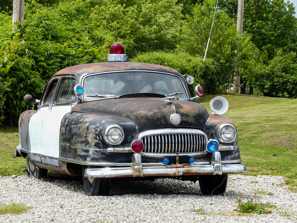 Rusty 1951 Nash Statesman Super "Police Car" Taken at Gary… Flickr
