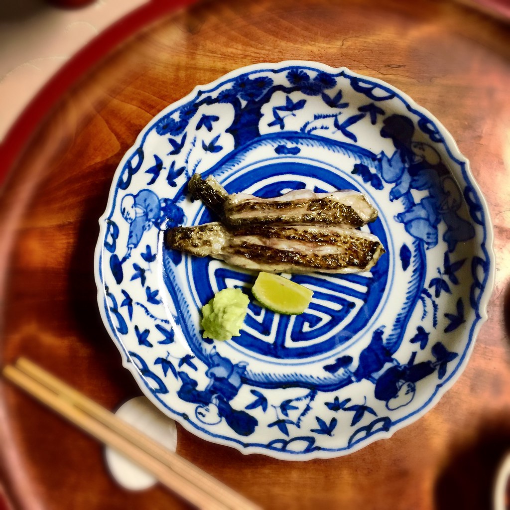 Tempura matsu Aburi Seabass joone! Flickr
