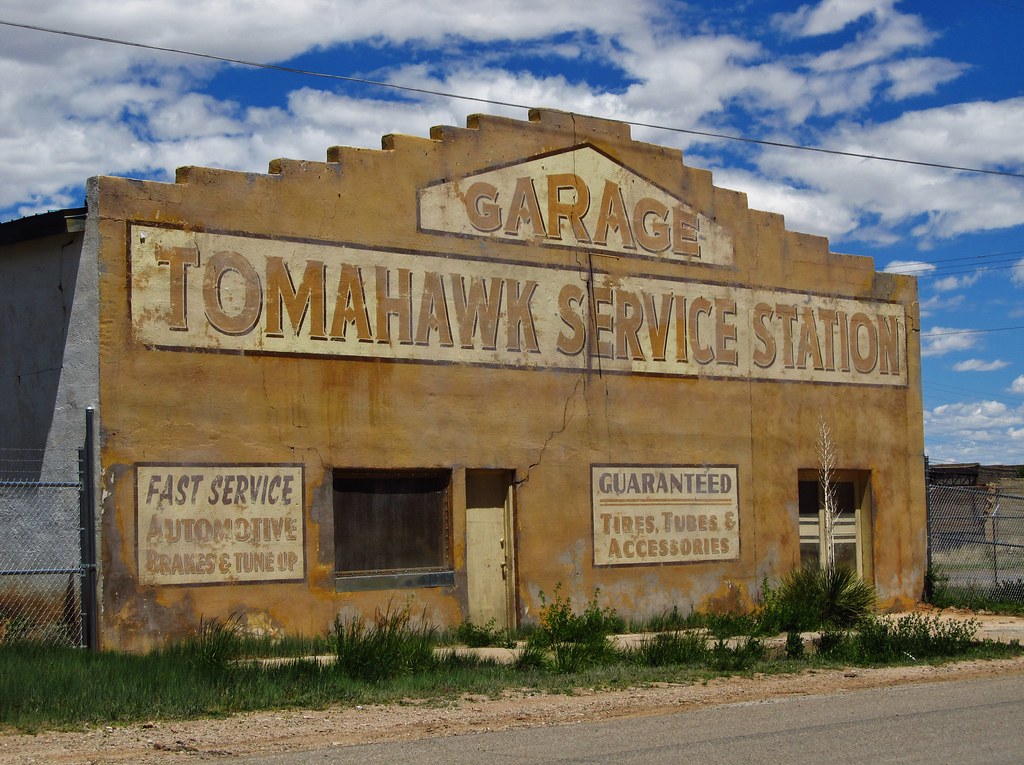 Mountainair, New Mexico Tomahawk Service Station Flickr