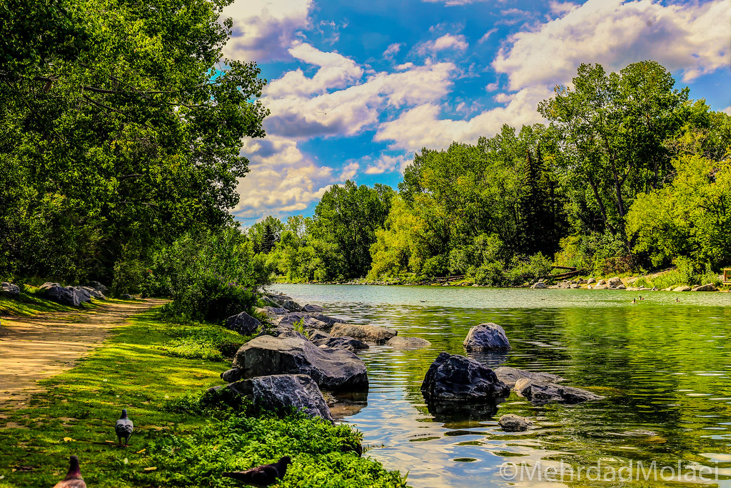 Eau Claire ParkCalgary Bow RiverEau Claire ParkCalgary Flickr