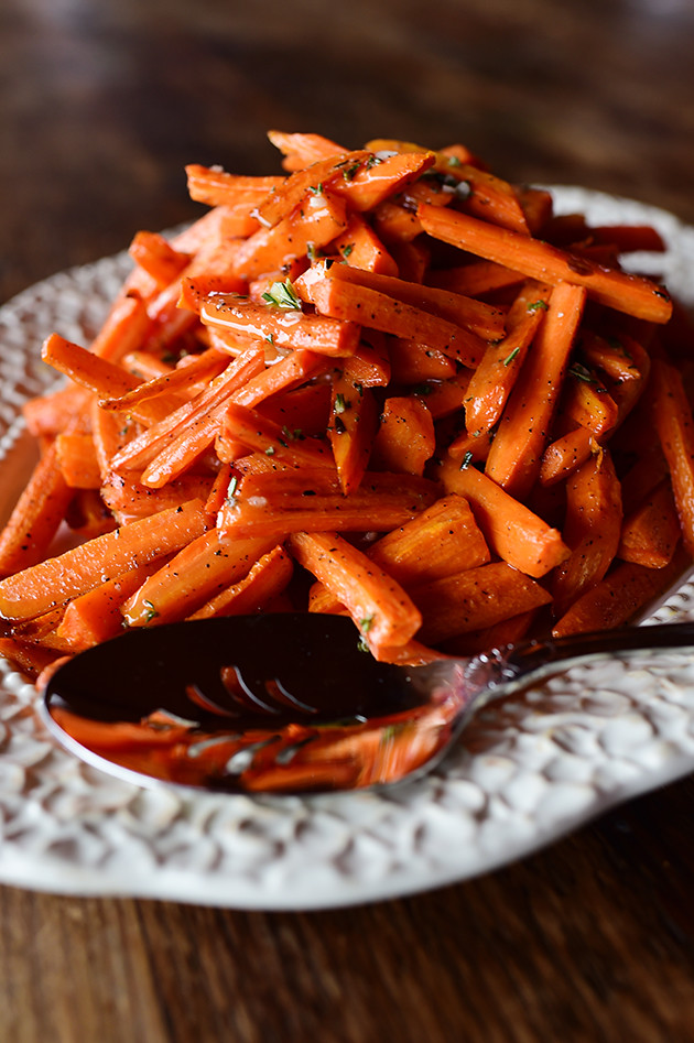 Roasted Carrots with Vinaigrette Ree Drummond Flickr