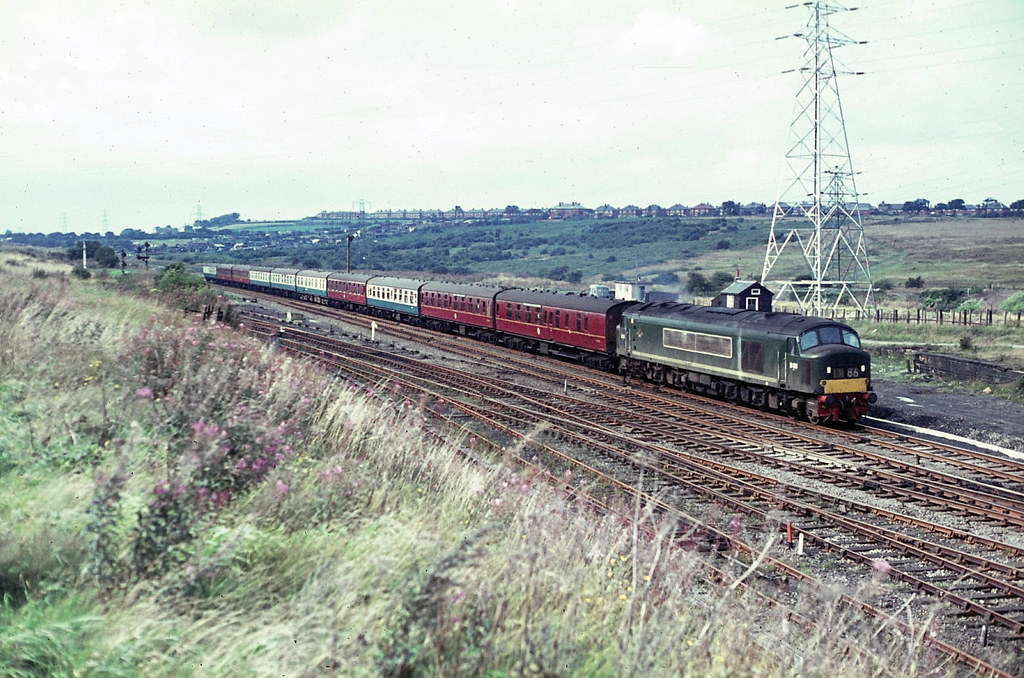 Ardsley Classs 46 D185 up ex pass Aug 67 J1100 David Ford Flickr