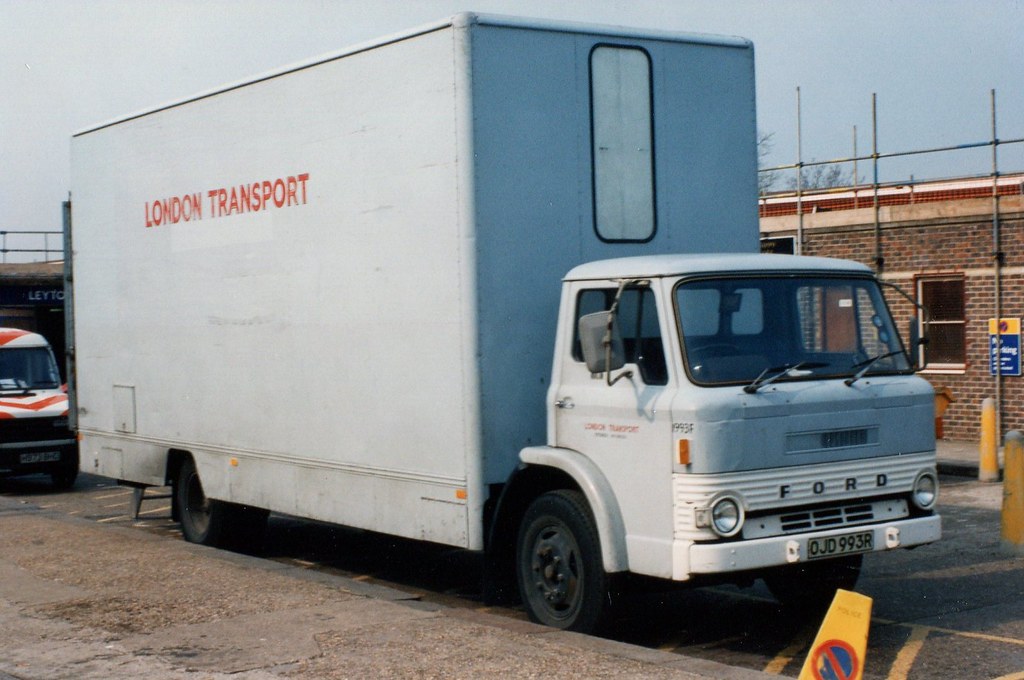 Leytonstone L/TFord D uniform delivery van at Leytonstone … Flickr
