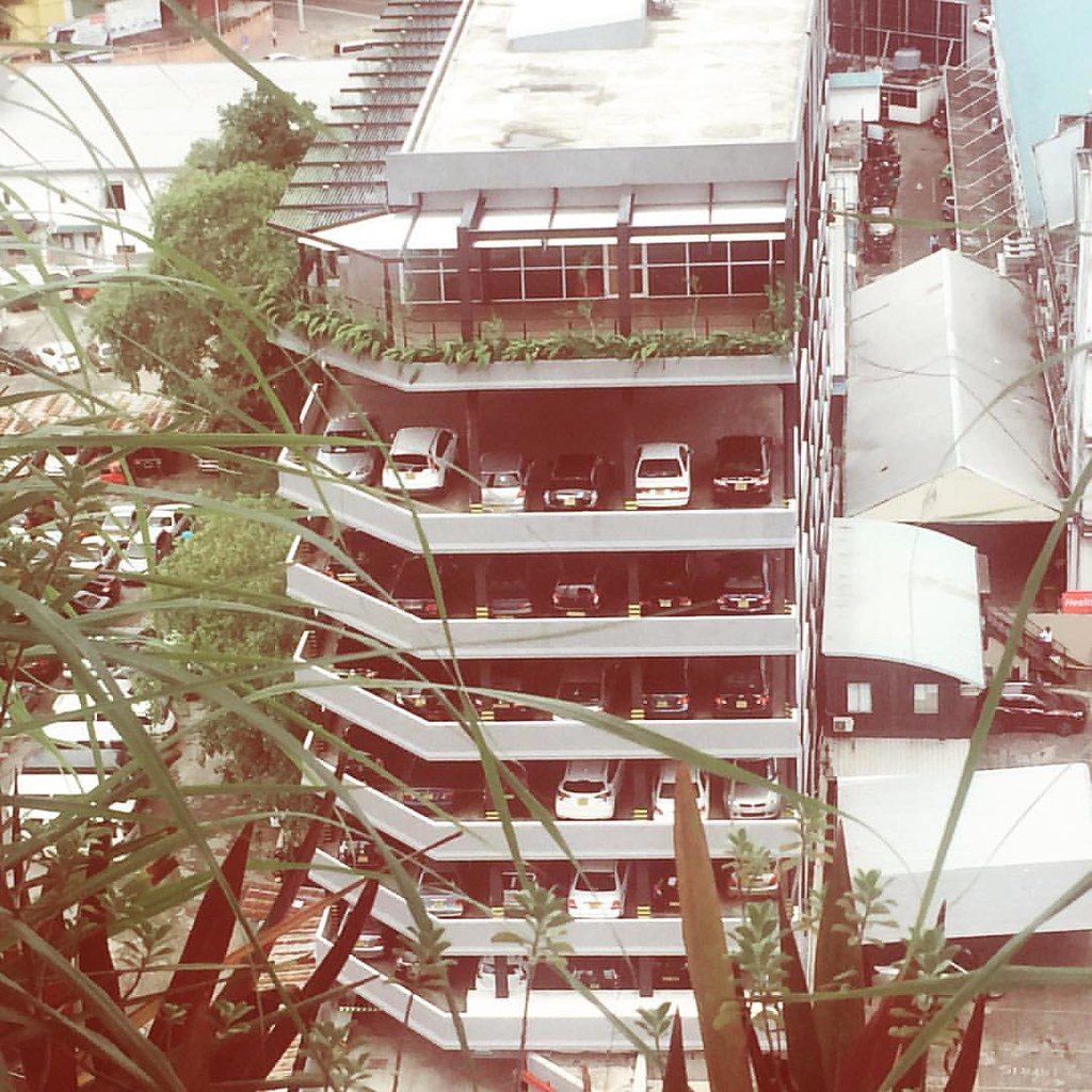 Our tower car park.. The whole building was built for park… Flickr