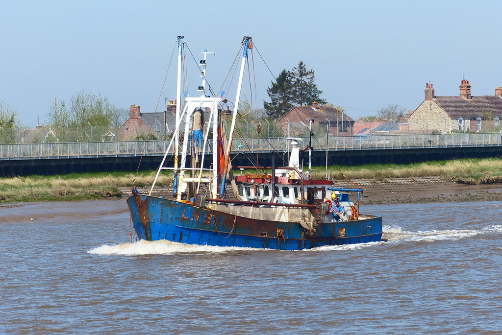 Kings Lynn. Fishing Vessel, Portunus. (LN91) A side trawle… Flickr