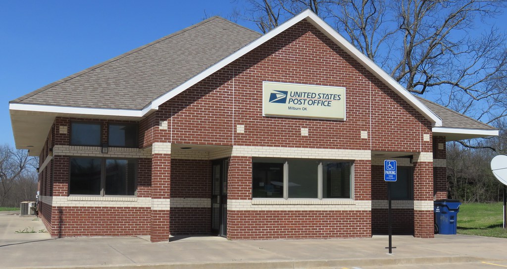 Post Office 73450 (Milburn, Oklahoma) Milburn is located b… Flickr