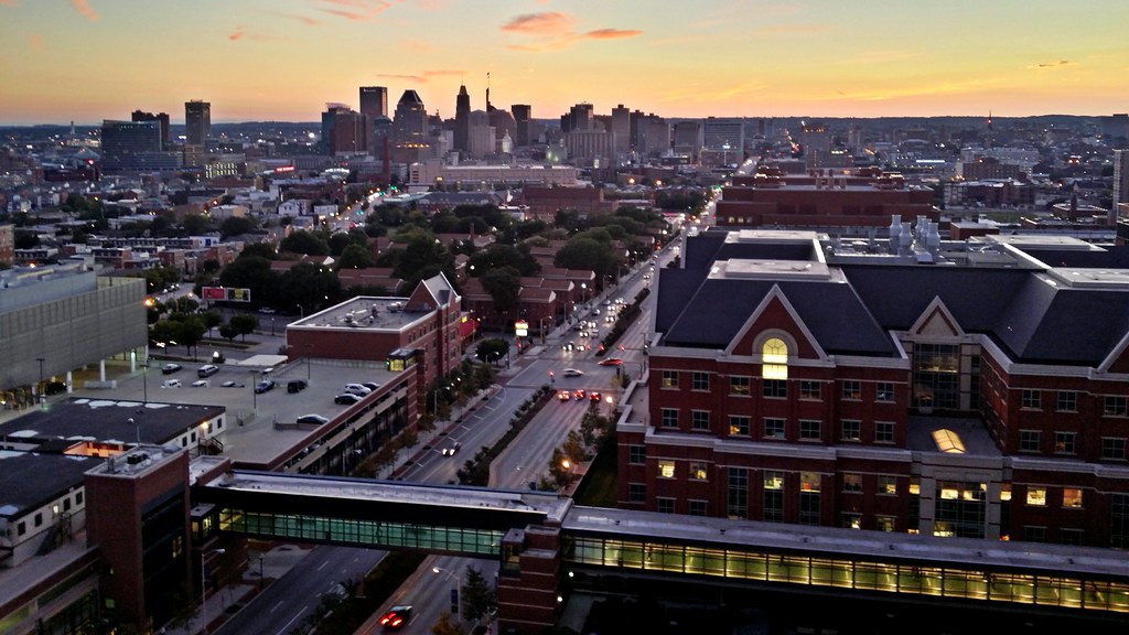 View from Johns Hopkins Hospital [01] a photo on Flickriver