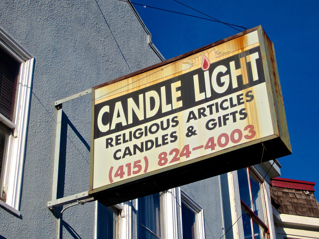 Candle Light, San Francisco, CA Candle Light Shop, 3330 24… Flickr