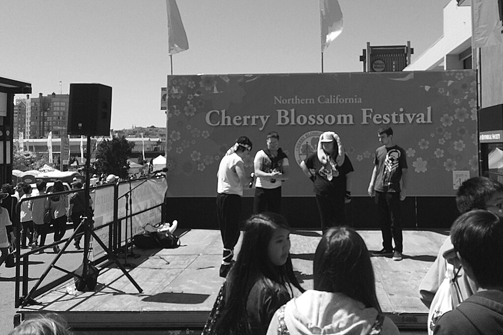 Cherry Blossom Festival Stage Cherry Blossom Festival. S… Flickr