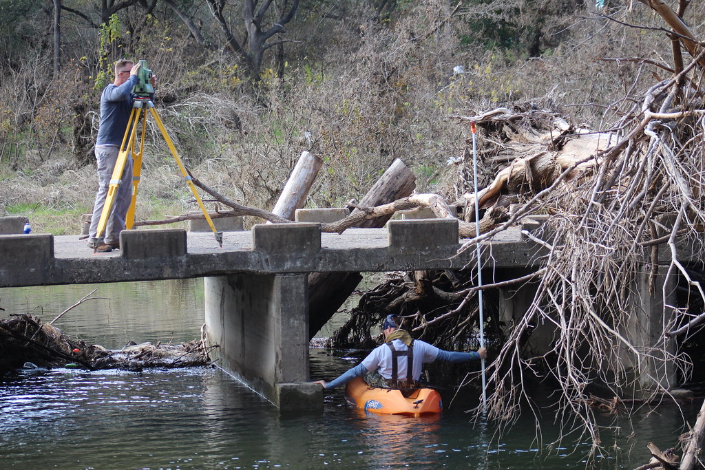 David and Will in Onion Creek photo by Ian Shott Chaparral