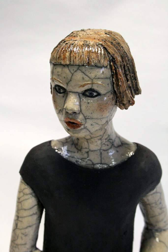 Paris Art  Sculpture Ceramic Raku Melanie Bourget a photo on