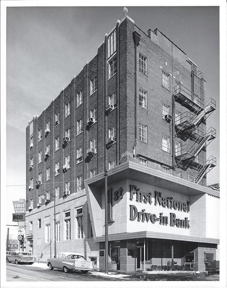 first nat bank se corneroflibertyandlex_around1957 Flickr