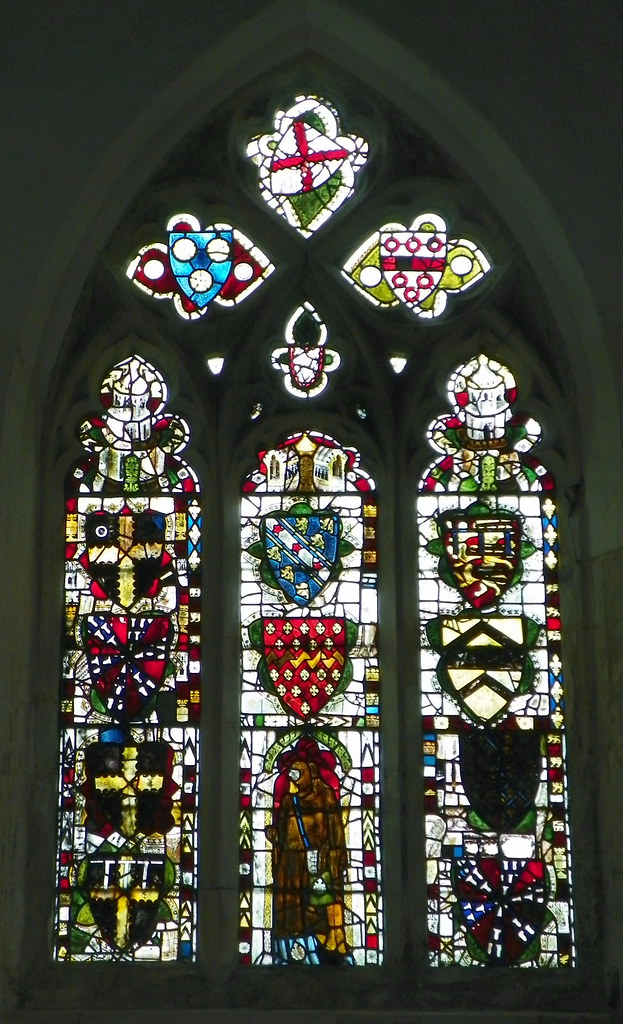 Stained glass, St Andrew's Church, Wimpole A stained glass… Flickr