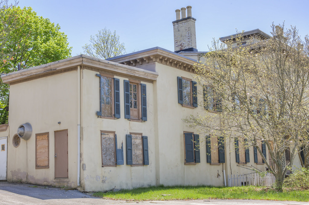 HDR Rear of Kennedy Supplee Mansion Port Kennedy Valley