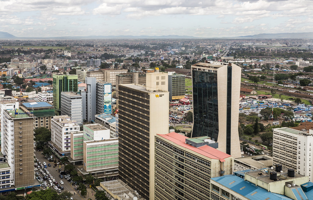 View to the East from Central Nairobi Nairobi, Kenya. Nati… Flickr