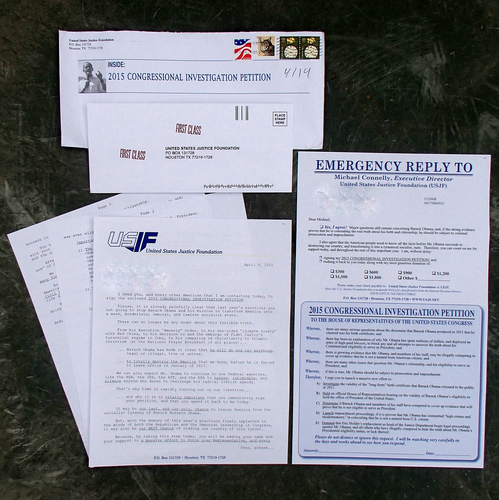 United States Justice Foundation Read more about my advent… Flickr