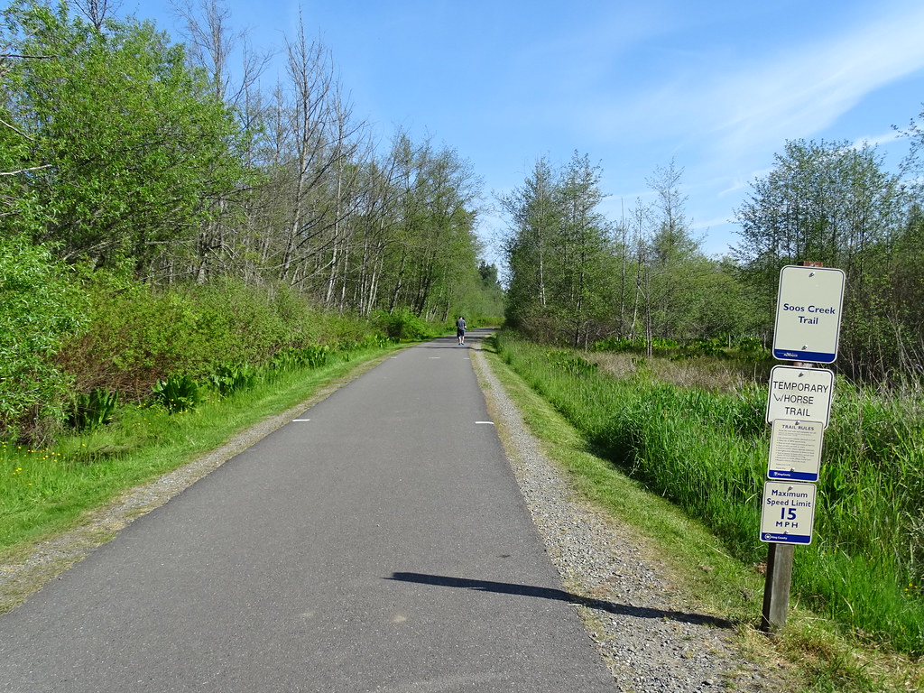 Soos Creek trail. Soos Creek trail. bikejr Flickr