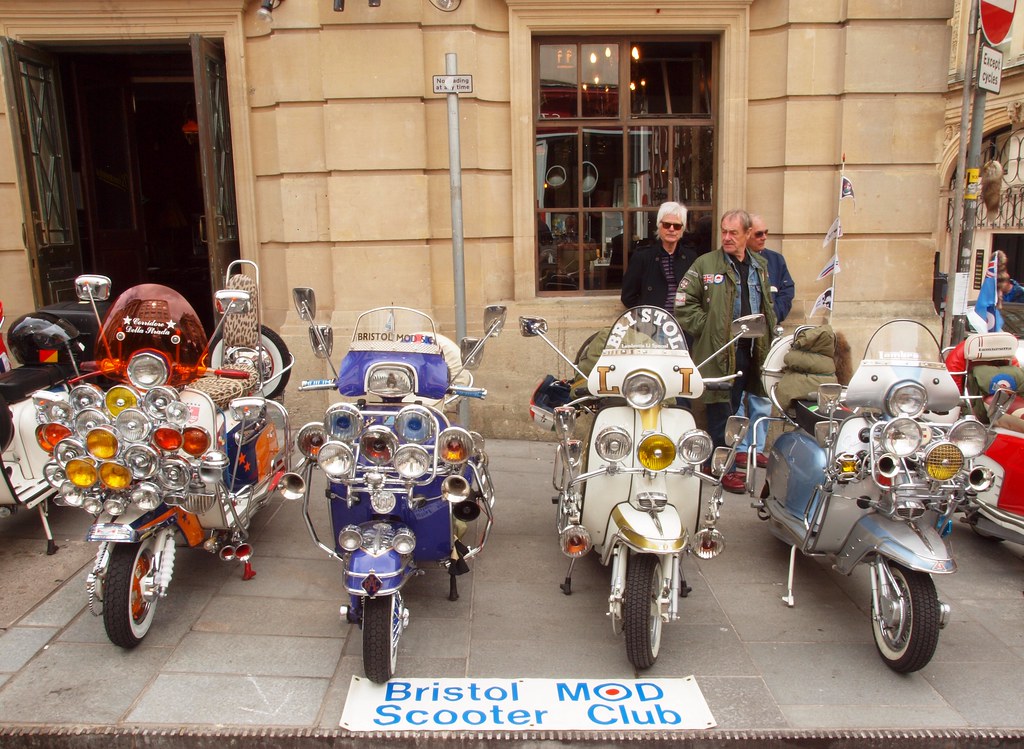 Bristol scooters, BIAMF 2015 Andy Flickr