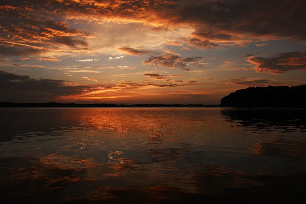 Lake Barkley Sunset Eddyville, Kentucky VickieRans Flickr