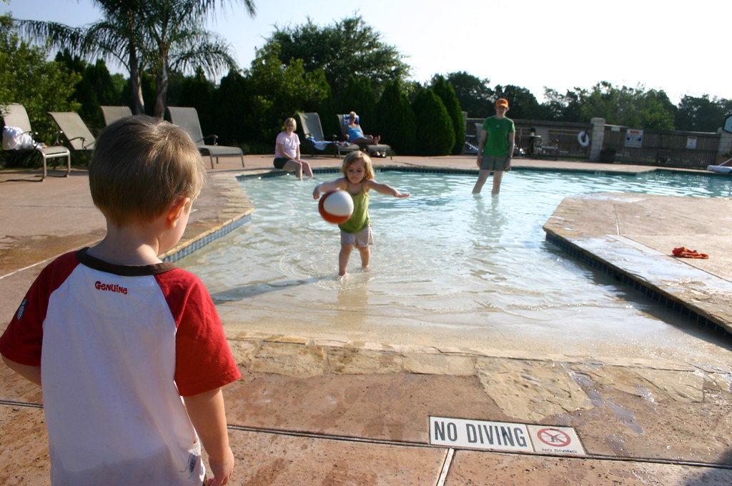 The Pool June 34, 2006 in New Braunfels, Texas. Peter Durand Flickr
