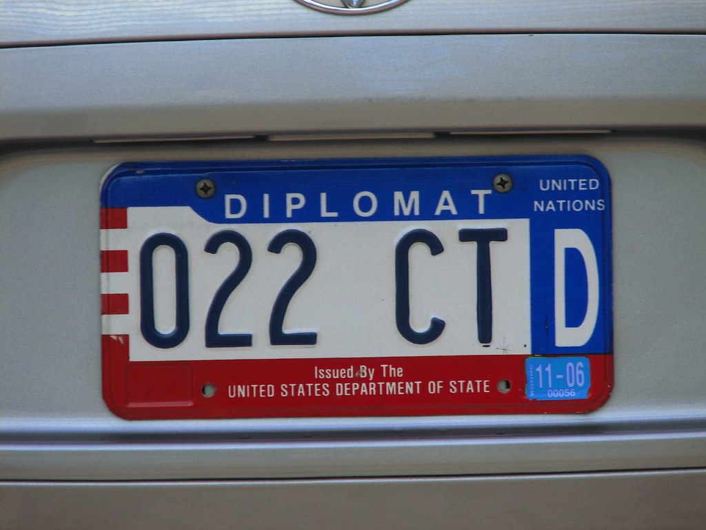 Diplomatic License Granting all foreign born diplomats liv… Flickr