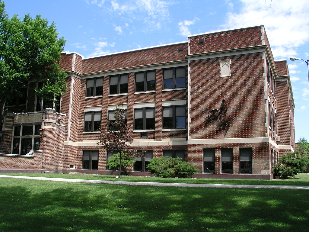 Custer County District High School, Miles City West side o… Flickr