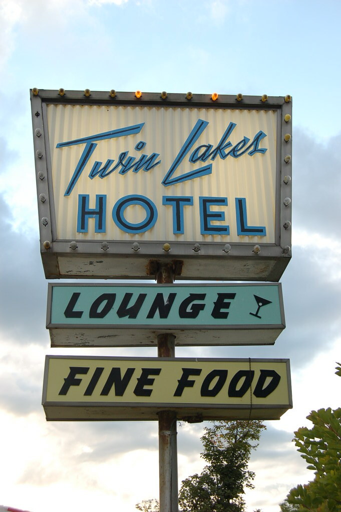 Twin Lakes Hotel I believe this was in Star Lake, NY PJ Chmiel Flickr