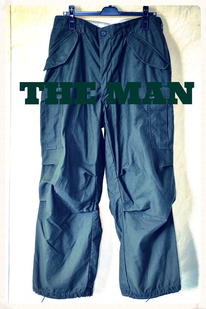 TROUSERS, COLD WEATHER, COTTON AND NYLON, WIND RESISTANT S… Flickr