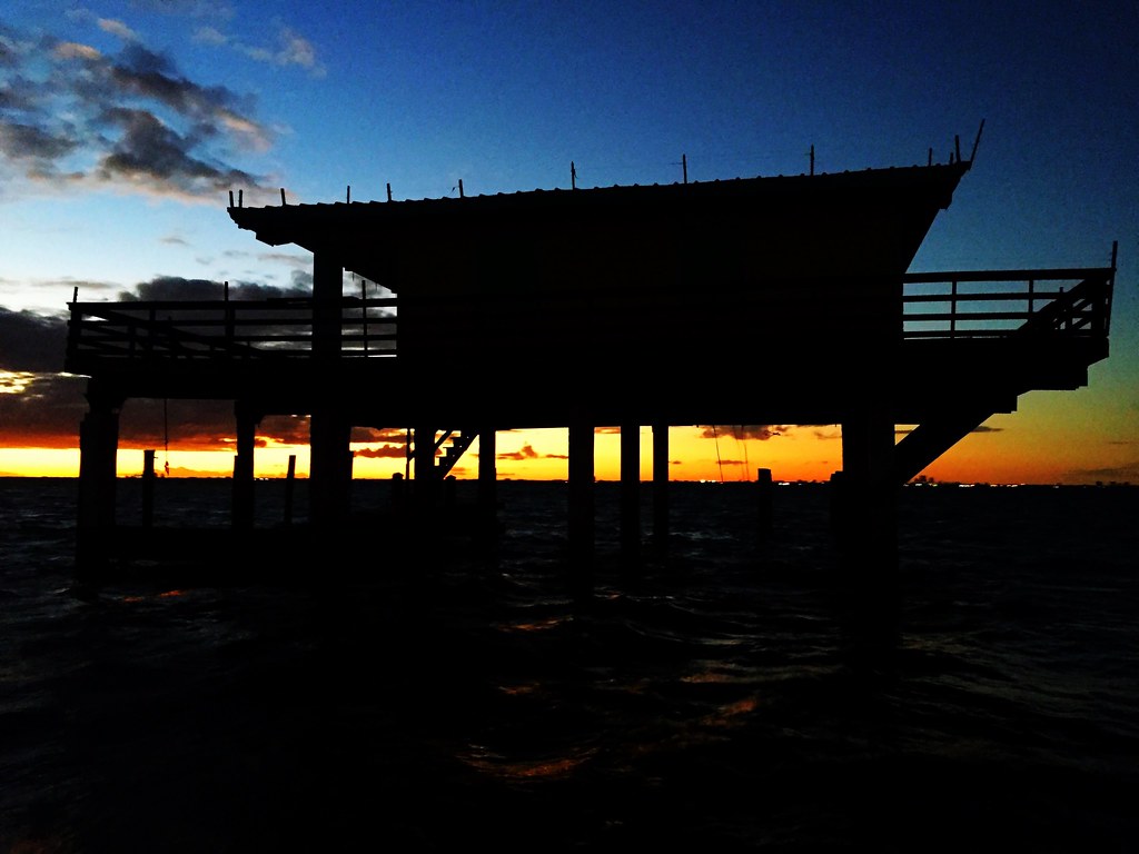 Stiltsville Sunset Ines HegedusGarcia Flickr