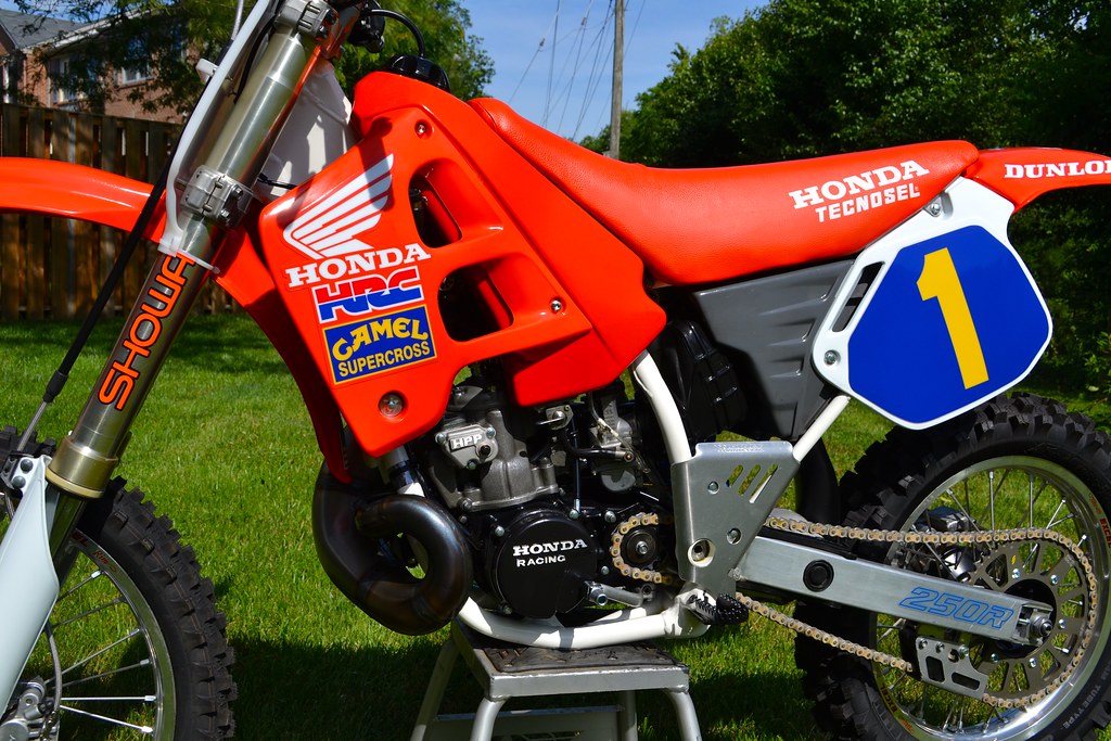 My 1990 Honda CR250R Jeff Stanton Replica Project bike | Flickr