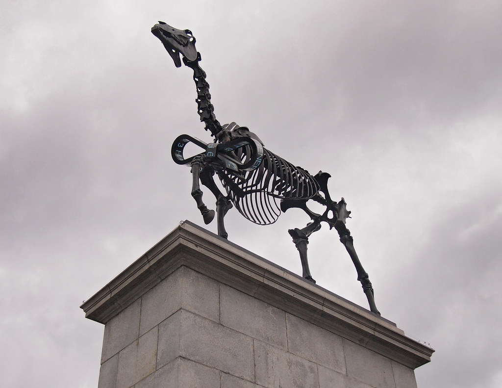 Gift Horse Sculpture, London Trafalgar Square, London Flickr