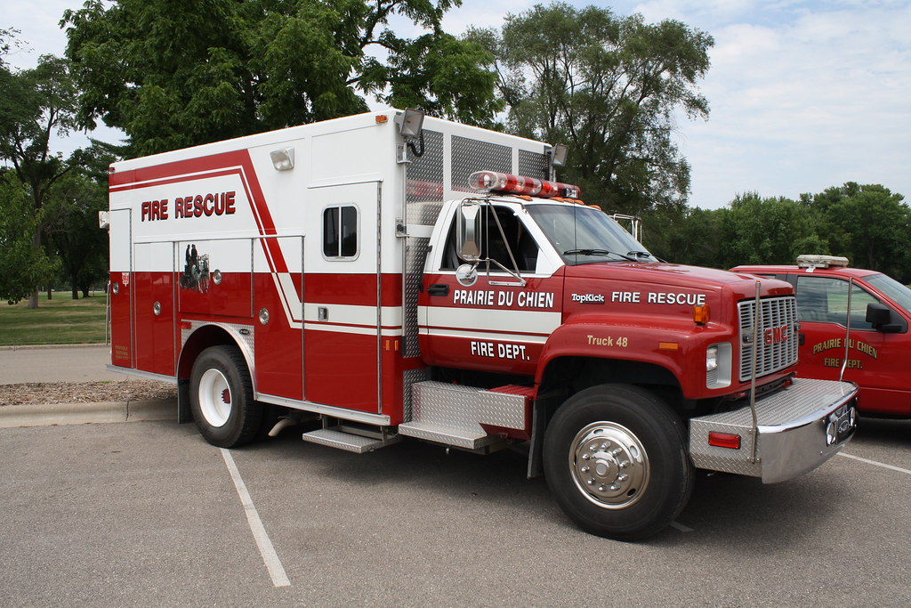Prairie du Chien, WI Fire Dept. Rescue Truck 48 Kirk Johnson Flickr