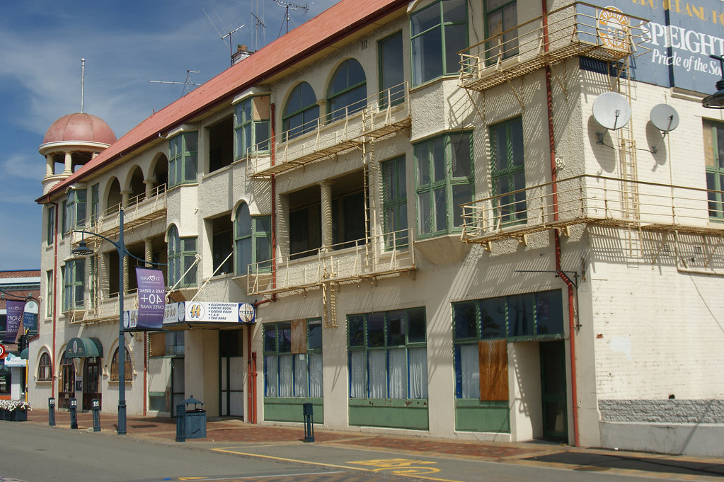 Timaru Hydro Hotel (c.1912) (1) Timaru's most famous faca… Flickr