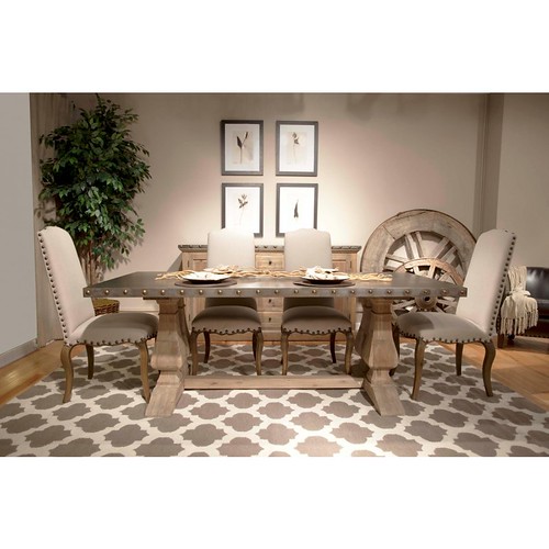 How to Care Zinc Top Dining Table DiningTable Zinc top … Flickr