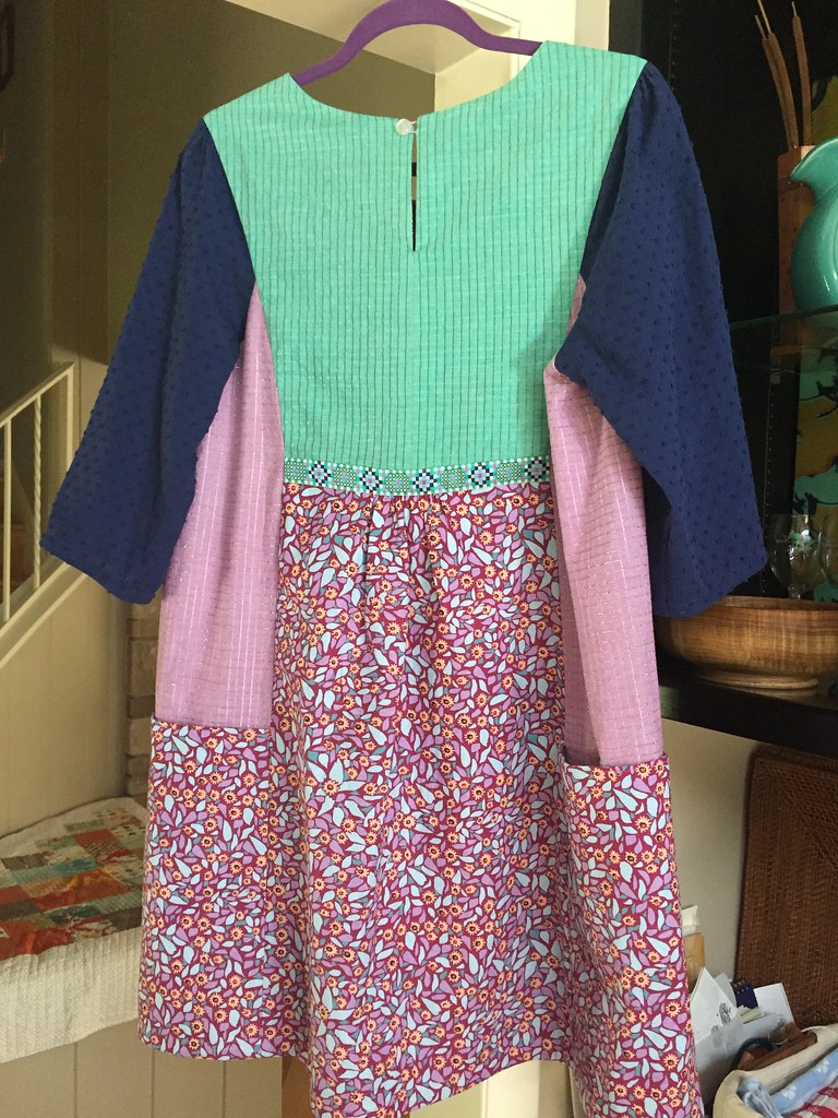 Painted Portrait Dress no. 3 (back view) Rose Arenstam Flickr