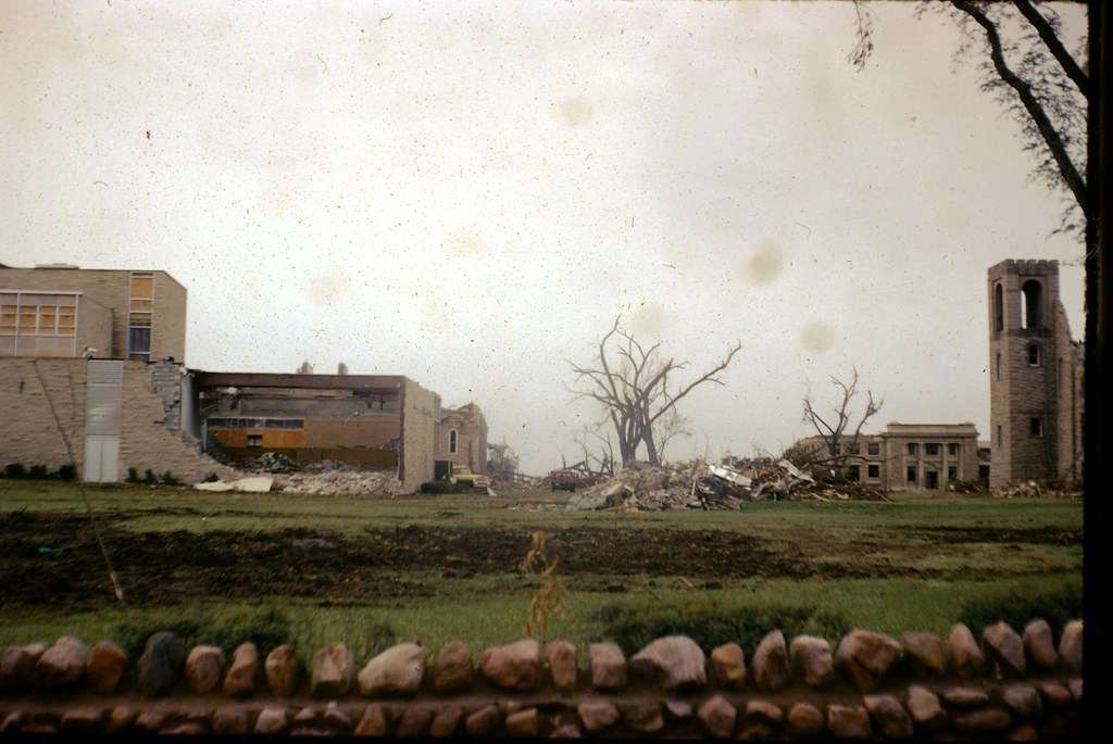 Topeka Kansas Tornado June 8, 1966 Color Slides A stop a… Flickr